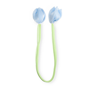 Statement-Anh&auml;nger Tulpe shiny Light green-light blue
