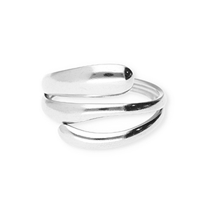 Ringe aus Stainless Steel - Rostfreiem Stahl Silver