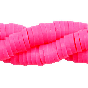 Katsuki Perlen 6mm Neon pink