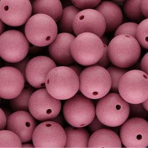 14 mm DQ Acrylperlen Plum