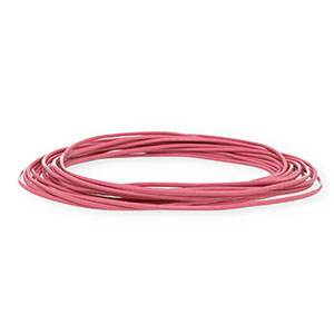Leder rund 1,5&nbsp;mm Pink