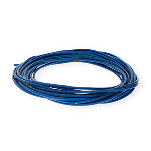 Leder rund 2&nbsp;mm Dark blue