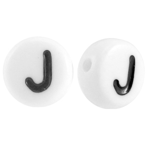 Acryl Buchstaben J Weiss