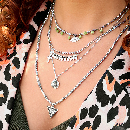 Lagenhalsketten: der Trend von 2018!