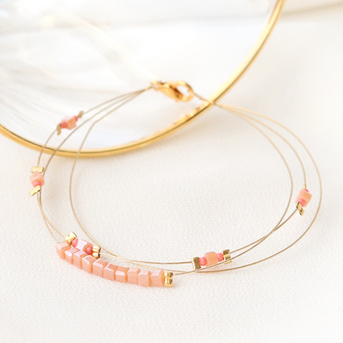 Stilvolle Ohrringe und Armb&auml;nder mit neuen Facett W&uuml;rfel Perlen