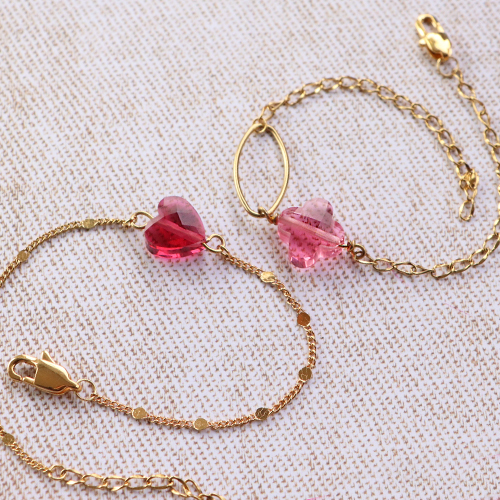 Sie k&ouml;nnen diese sch&ouml;nen Armb&auml;nder mit den neuesten Fashion Facett Perlen machen: