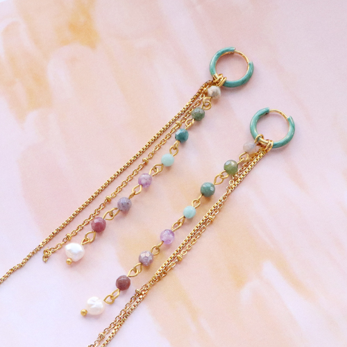 So stellen Sie trendigen Schmuck mit Natursteinperlen her