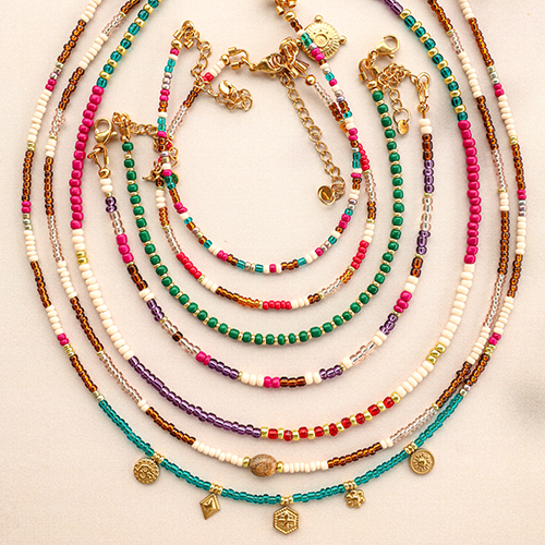 Rocailles trendig kombinieren