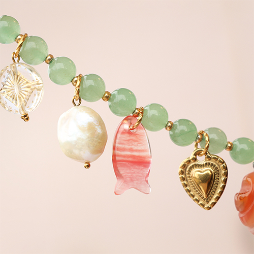 Mix & Match mit Natursteinperlen