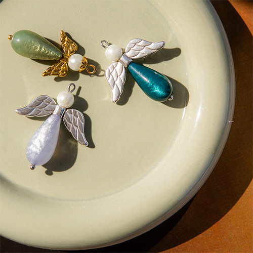 Schmuck mit Polaris-Perlen in Tropfenform gestalten 