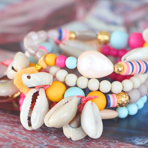 Mach Sommer Schmuck mit unseren fr&ouml;hlichen Farben Acryl Perlen