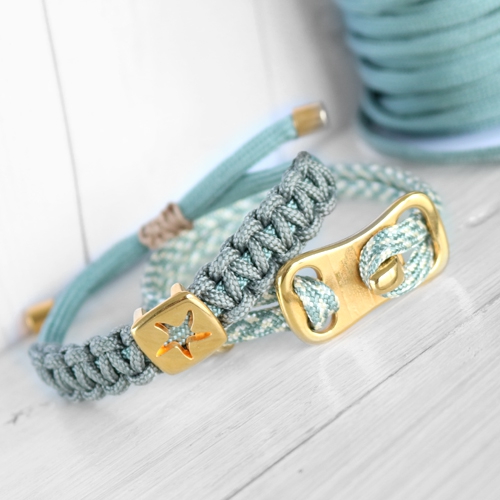 ❤ Schmuck aus Surfkordel mit Zubeh&ouml;r aus DQ Metall und noch viel mehr. ❤