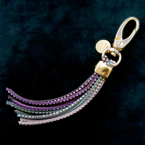 Shiny Schmuck aus Imitat Wildleder mit Strass, Swarovski und DQ Metall