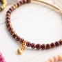 Subtiler Schmuck mit neuen Jade Naturstein Perlen und goldenen Details!