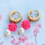 DIY: Schmuck mit Rosenperlen herstellen 