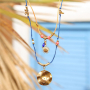 Ideen f&uuml;r sommerliche Schmuck-Looks mit Makramee-Band 