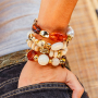 Acrylperlen, die Armb&auml;nder zum Blickfang machen 