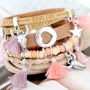 Mach trendy Schmuck aus unseren Quasten 2 mm in trendy Sommerfarben!