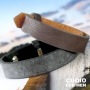 Neue Cuoio Armband Trend aus Nubuk Leder und Polaris Elements