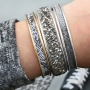 Prachtvolle Armb&auml;nder mit Crystal Diamond tape und Crytal Glitzer tape f&uuml;r einen funkelnden Glitzer Look!