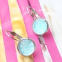 Dieser trendy Schmuck mit Basic Cabochons ist super sch&ouml;n um selbst zu machen!