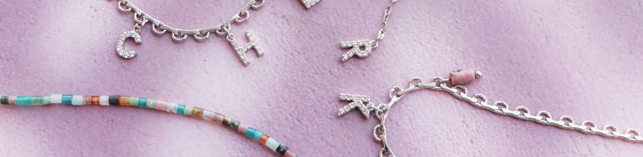 Zirkonia-Anh&auml;nger und Zwischenst&uuml;cke