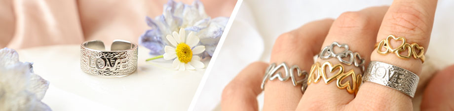 Neue Serie mit Edelstahlringen Neue Serie mit Edelstahlringen