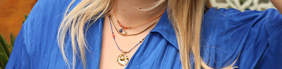 Ja! Neue Serie glitzerndes Makramee-Band Ja! Neue Serie glitzerndes Makramee-Band