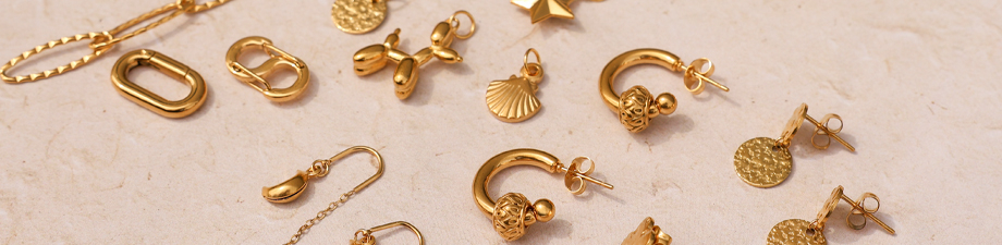 Jetzt bestellen! Ohrringe und Zubehör aus Edelstahl Jetzt bestellen! Ohrringe und Zubehör aus Edelstahl