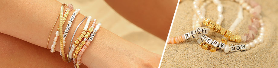 Jetzt bestellen! Neue Buchstabenperlen aus DQ-Metall 