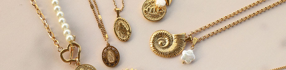 Neue Serie Edelstahlanh&auml;ngern in stilvollen Motiven