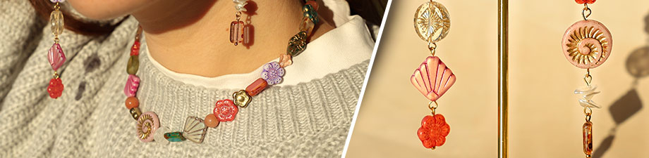 Neue Serie exklusiver tschechischer Glasperlen