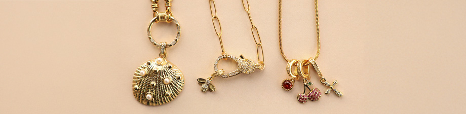 Gerade eingetroffen! TQ-Messing-Anh&auml;nger und Verschl&uuml;sse