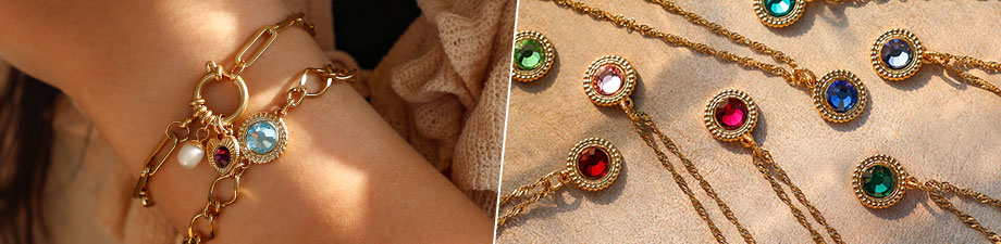 Neu! Preciosa Flatbacks und Edelstahl-Fassungen