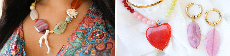 Neue Serie mit charaktervollen Natursteinperlen