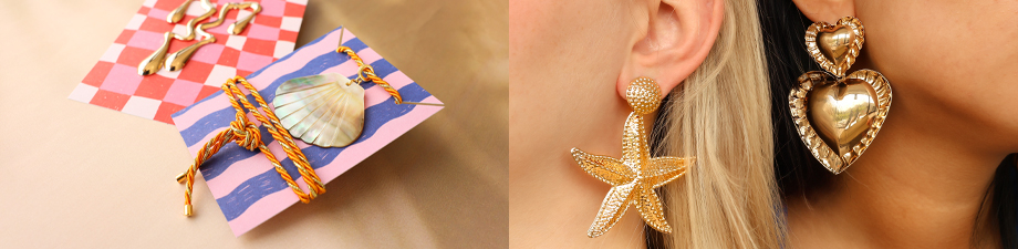 Neue Serie Statement-Ohrringe