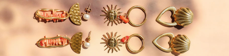 Neue Serie mit Zwischenstücke und Anhänger aus Edelstahl Neue Serie mit Zwischenstücke und Anhänger aus Edelstahl