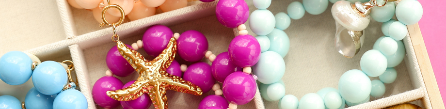 Große, runde Acrylperlen in dauerhaft strahlenden Farben Große, runde Acrylperlen in dauerhaft strahlenden Farben