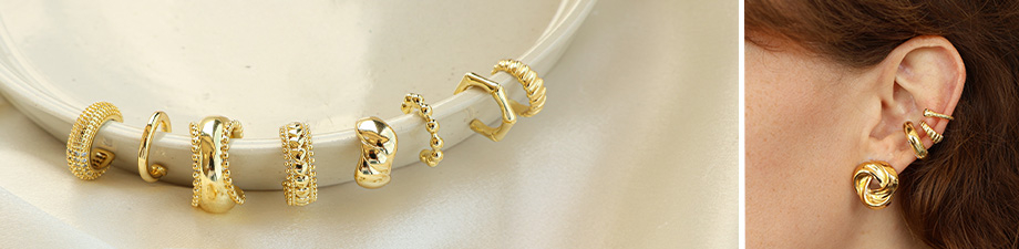 Neue Earcuffs aus Edelstahl Neue Earcuffs aus Edelstahl