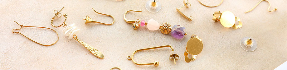 Praktische Serie mit Ohrringzubeh&ouml;r aus Edelstahl