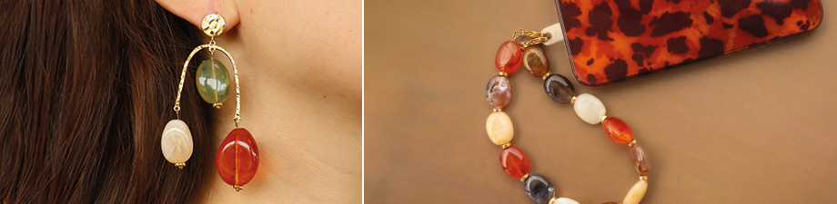 Neue zauberhafte Serie mit Acrylperlen