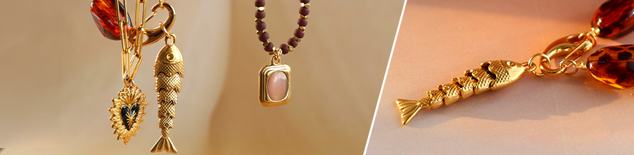 Neue Serie Anh&auml;nger aus Edelstahl 