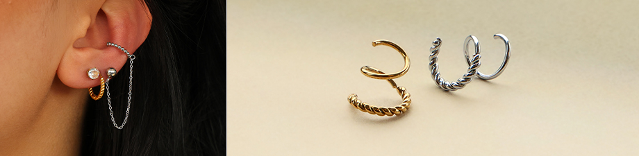 Neue BY31&reg;-Spiralohrringe und Earcuffs