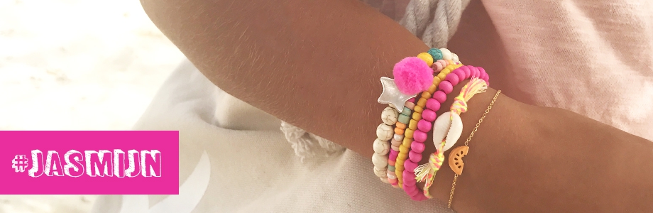 ✺ Pompom bedels zilver kleur ✺