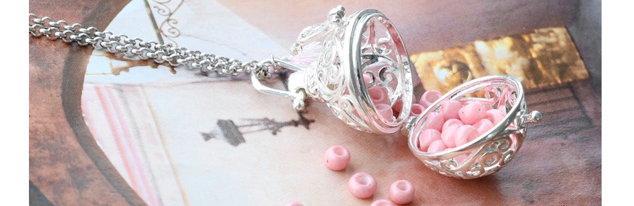 Metalen bedels zilver