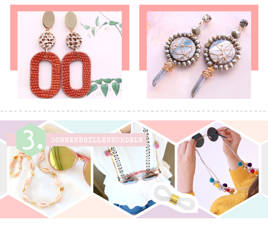 Sunny days! DIY zonnebrillenkoorden